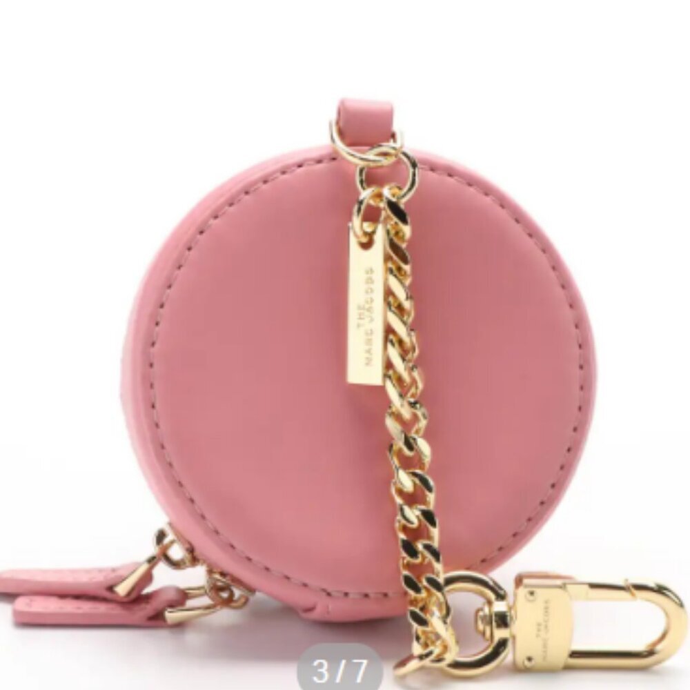 Marc Jacobs Pink Key Chain Coin Purse - Picture 4 of 7